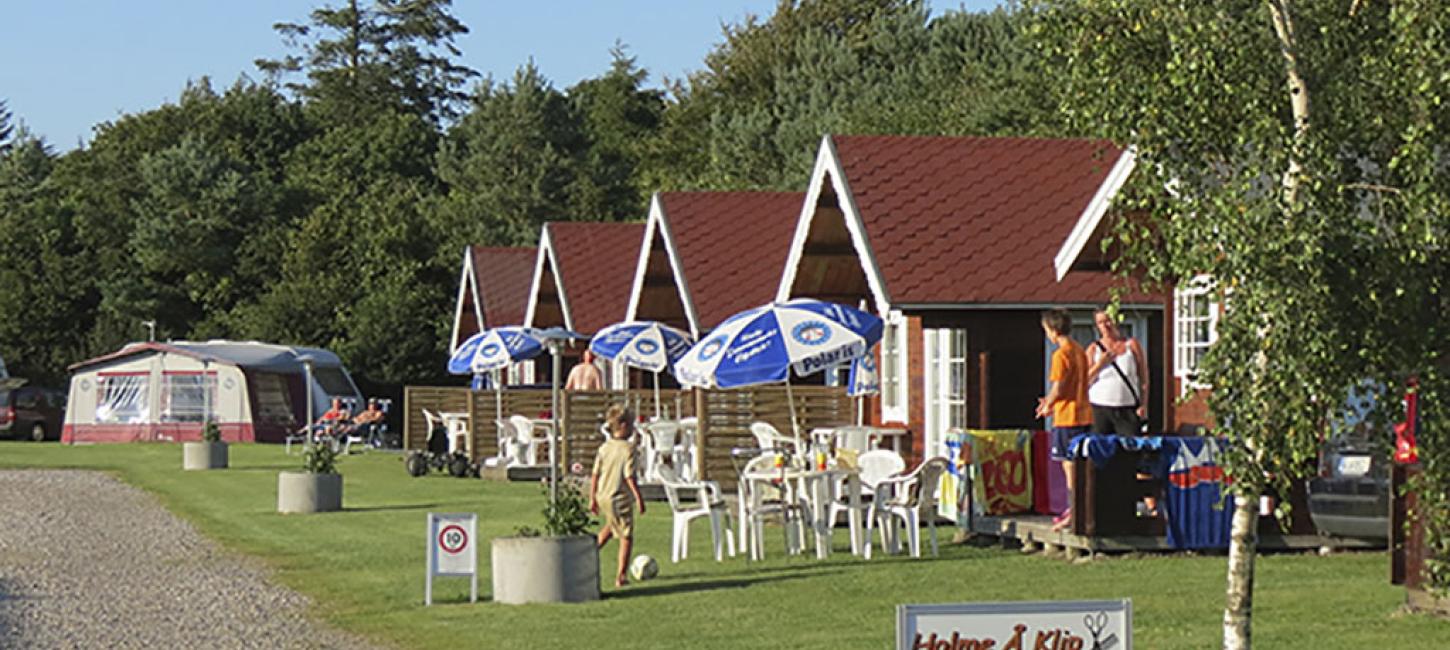 Campingpladser i naturskønne omgivelser - Holme Å Camping