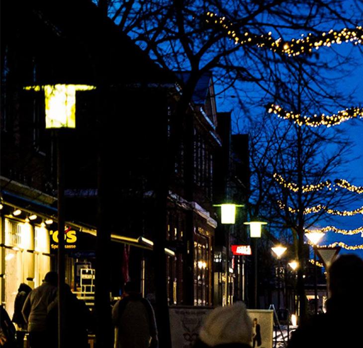 Julesteming i Julebyen Vejen